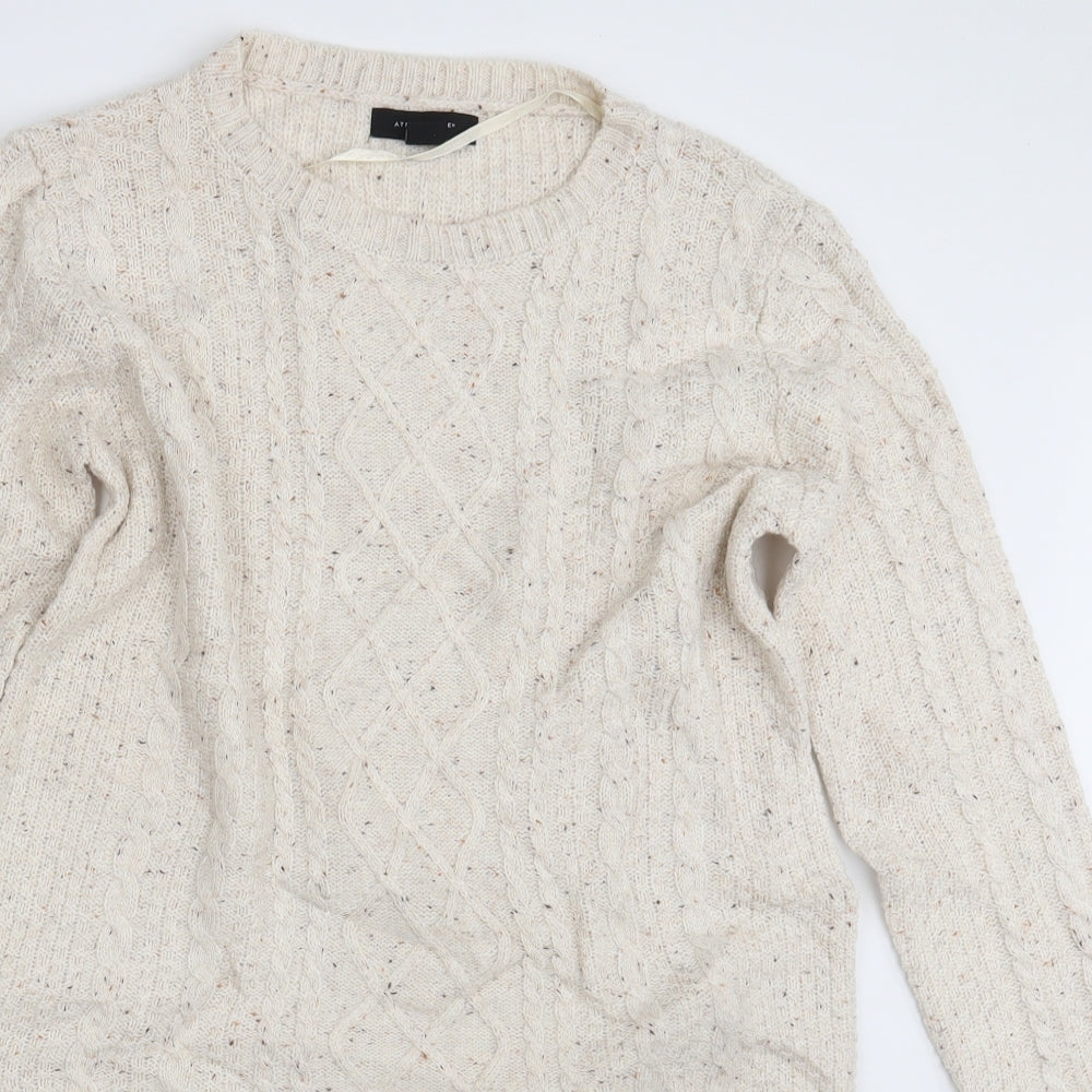 Atmosphere Womens Beige   Pullover Jumper Size 12