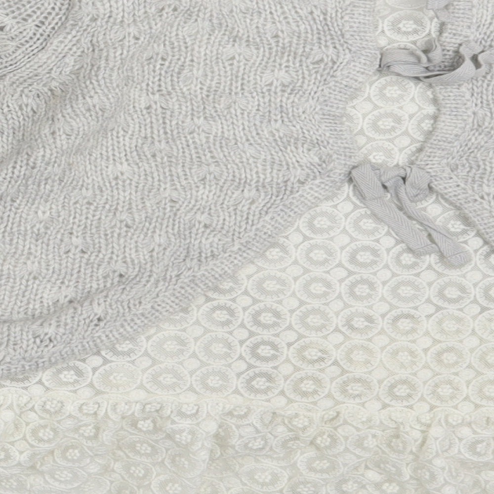 Mini Velvet   Womens Grey   Pullover Jumper Size 8