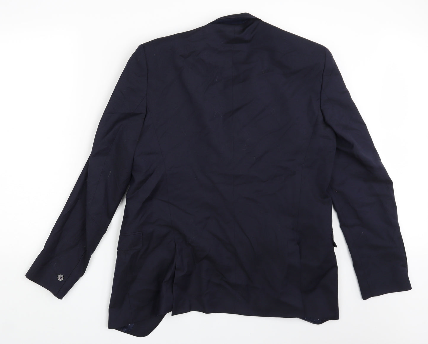 TM Lewin Mens Blue   Jacket Blazer Size 42