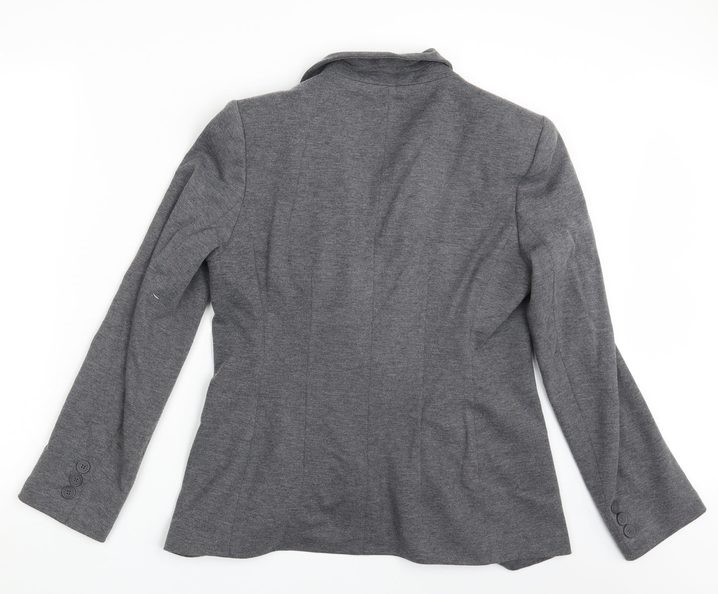 M&S Womens Grey   Jacket Blazer Size 14