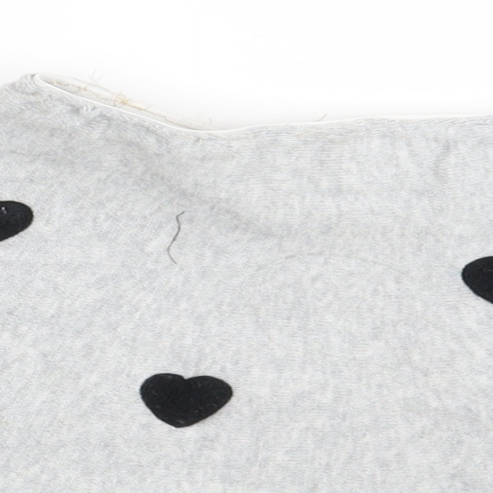 H&M Girls Grey Polka Dot  A-Line Skort One Size