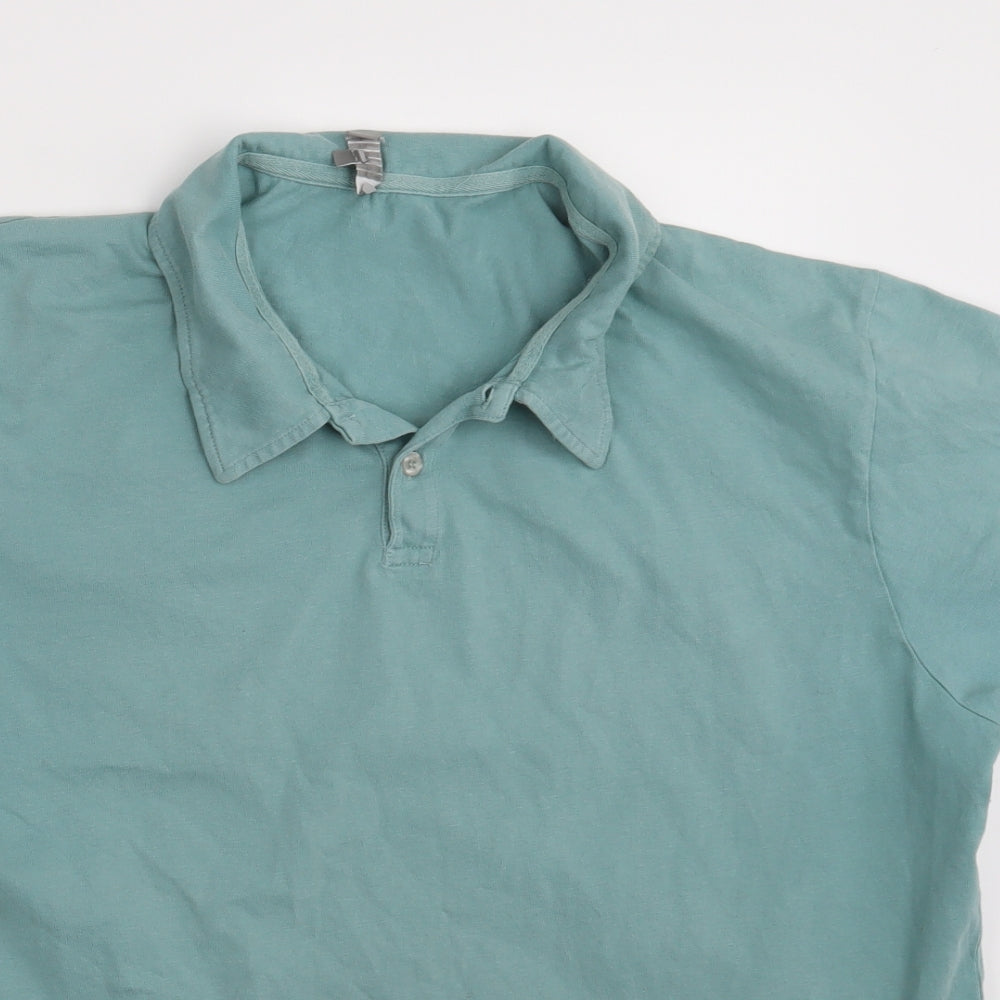Jaeger Mens Green    Polo Size XL