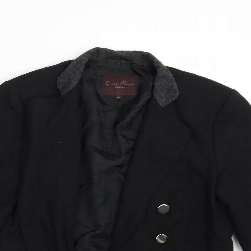 Great Plains Womens Black   Jacket Blazer