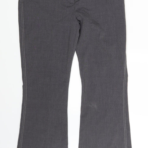 Coercion Womens Grey   Dress Pants Trousers Size 12 L30 in