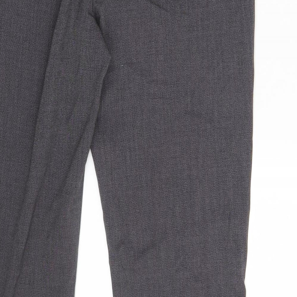 Coercion Womens Grey   Dress Pants Trousers Size 12 L30 in