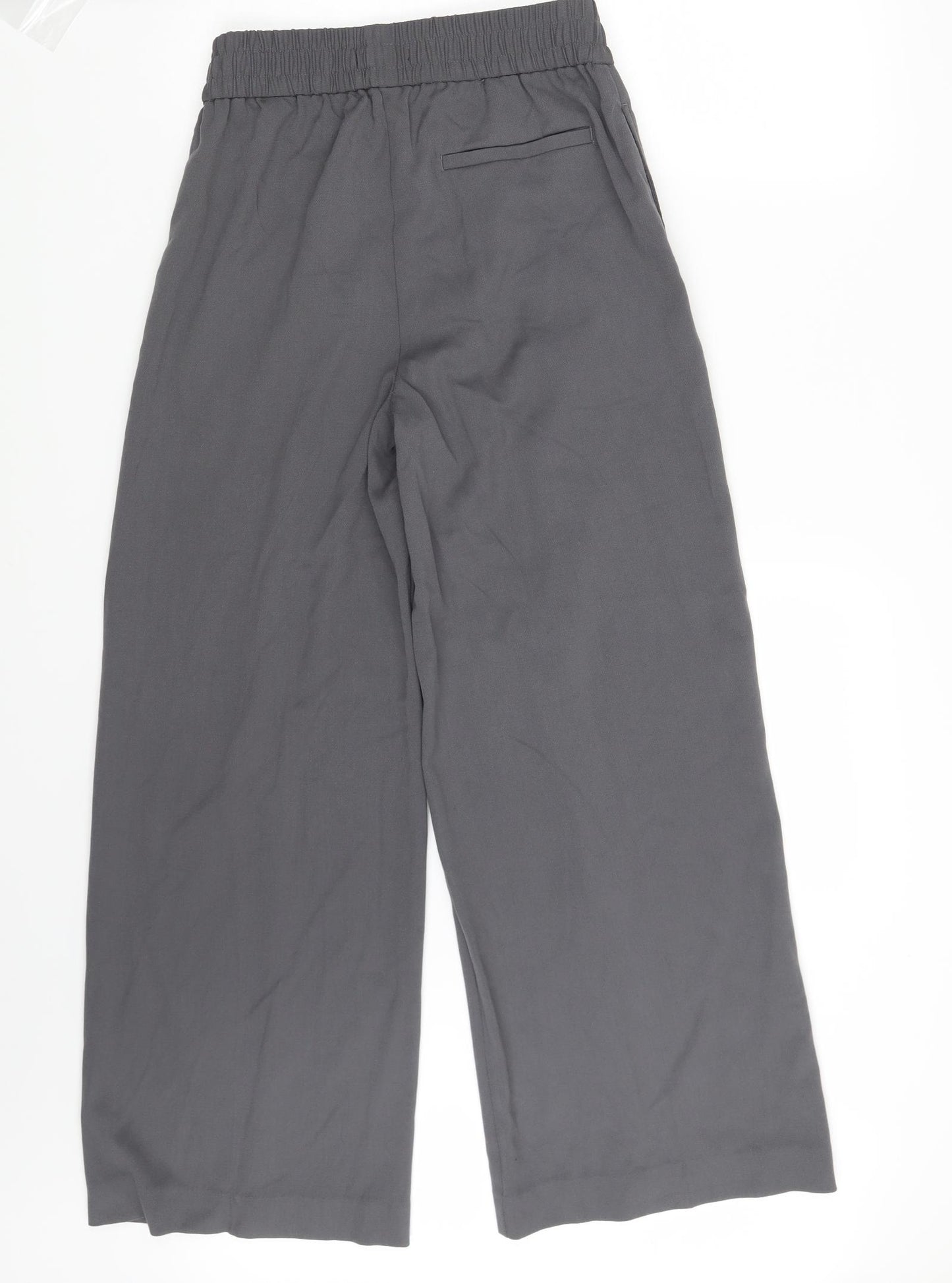 M&S Womens Grey   Dress Pants Trousers Size 10 L27 in