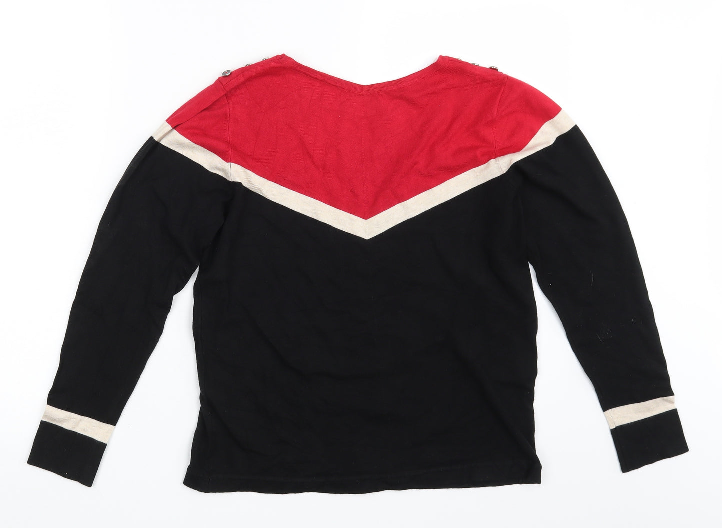 Wallis Womens Black   Pullover Jumper Size 14