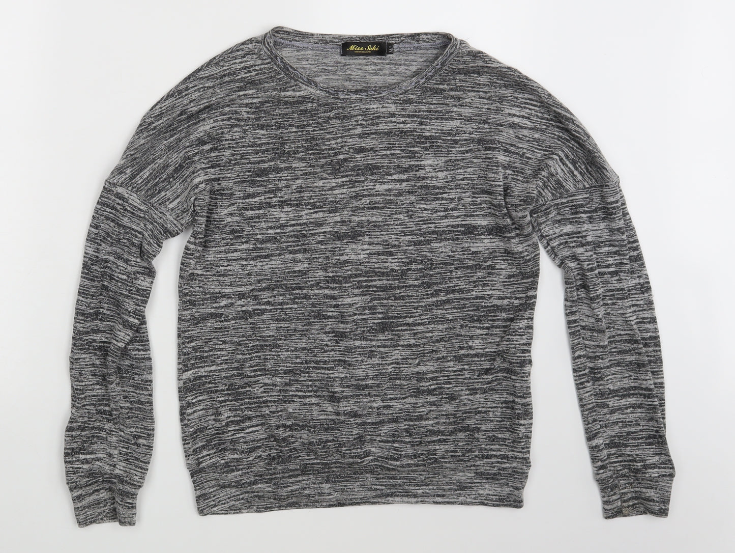 Miss Suki Womens Grey   Pullover Jumper Size M