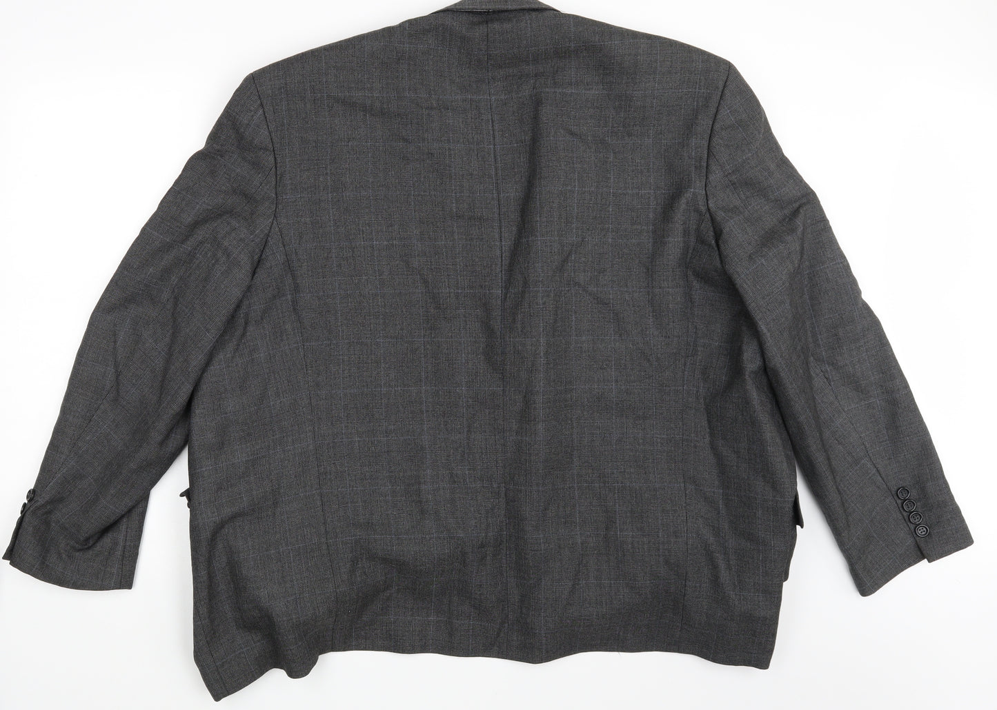 Bogart Mens Grey Check  Jacket Blazer One Size