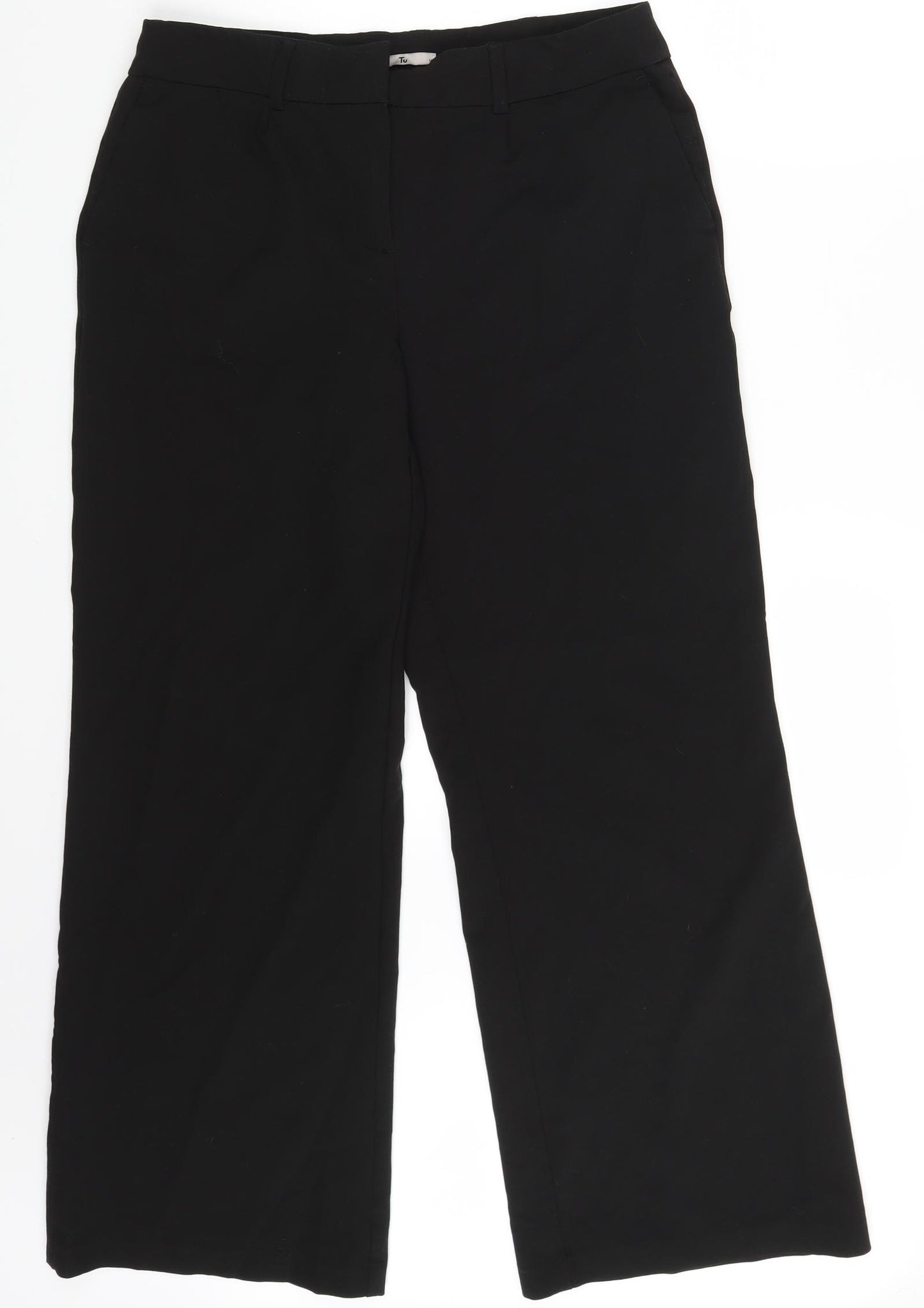 TU Womens Black   Dress Pants Trousers Size 14 L29 in