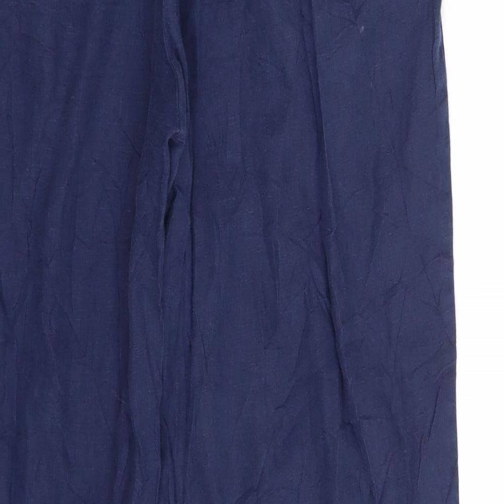 John Lewis Womens Blue   Sweatpants Trousers Size 12 L30 in