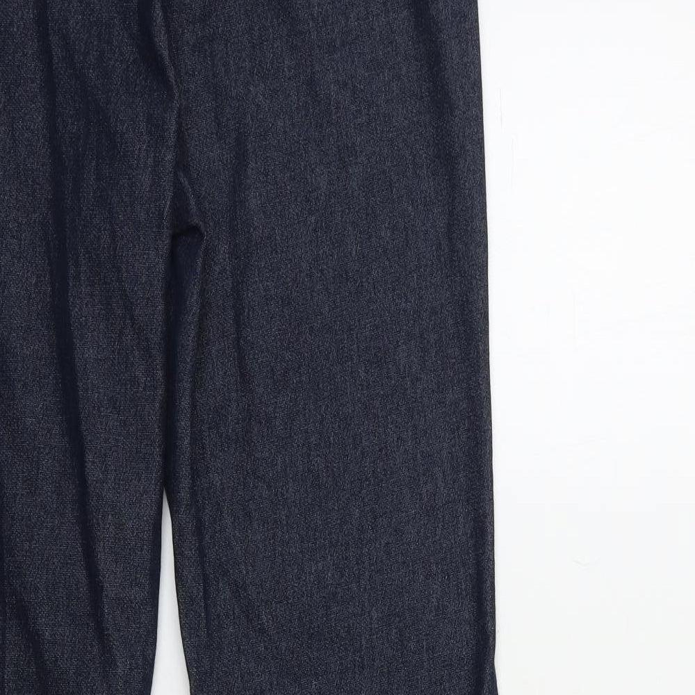 Joie de Vivre Womens Blue  Denim Flared Jeans Size 30 in L30 in