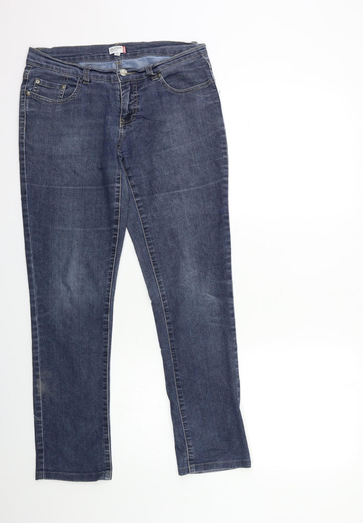 Nkd Womens Blue Denim Skinny Jeans Size 8 L29 in