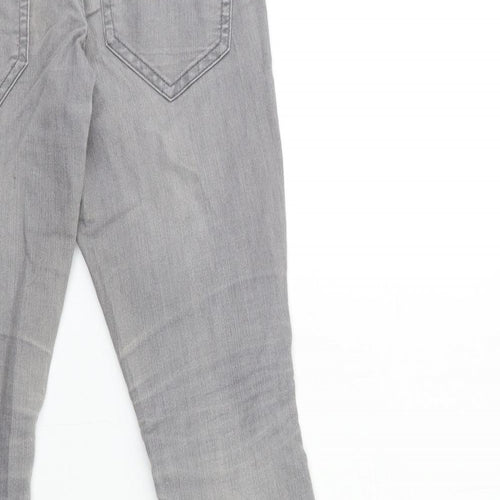 H&M Womens Grey  Denim Skinny Jeans Size 10 L27 in