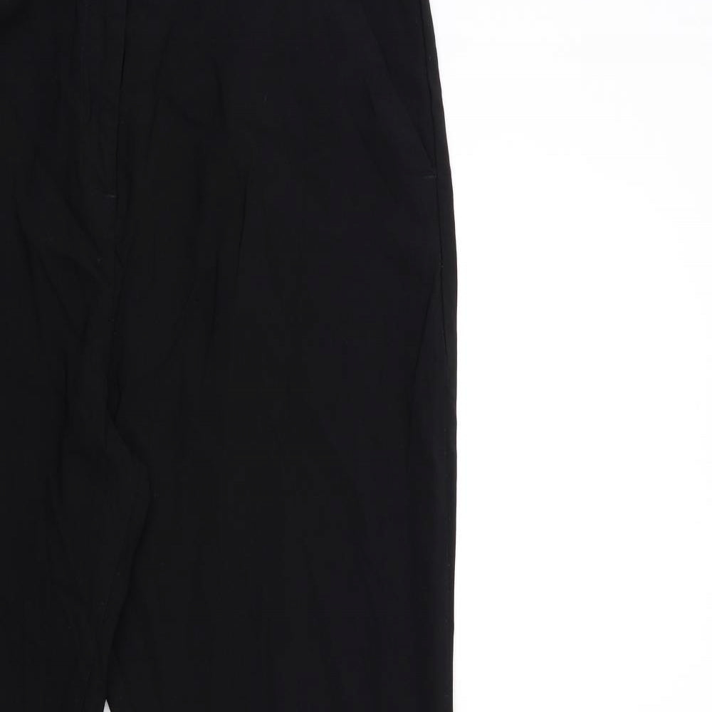 Papaya Womens Black   Trousers  Size 18 L28 in