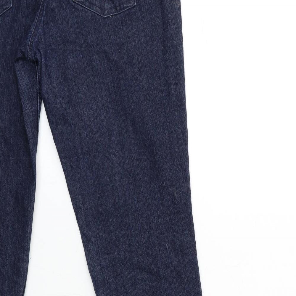 Dorothy Perkins Womens Blue  Denim Skinny Jeans Size 12 L28 in