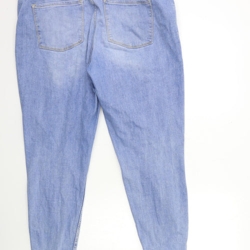 Denim & Co. Womens Blue  Denim Skinny Jeans Size 20 L28 in