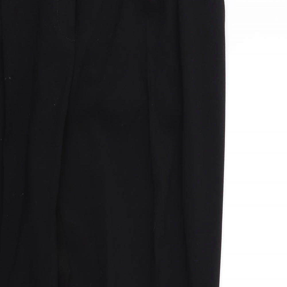 M&Co Womens Black   Trousers  Size 16 L29 in