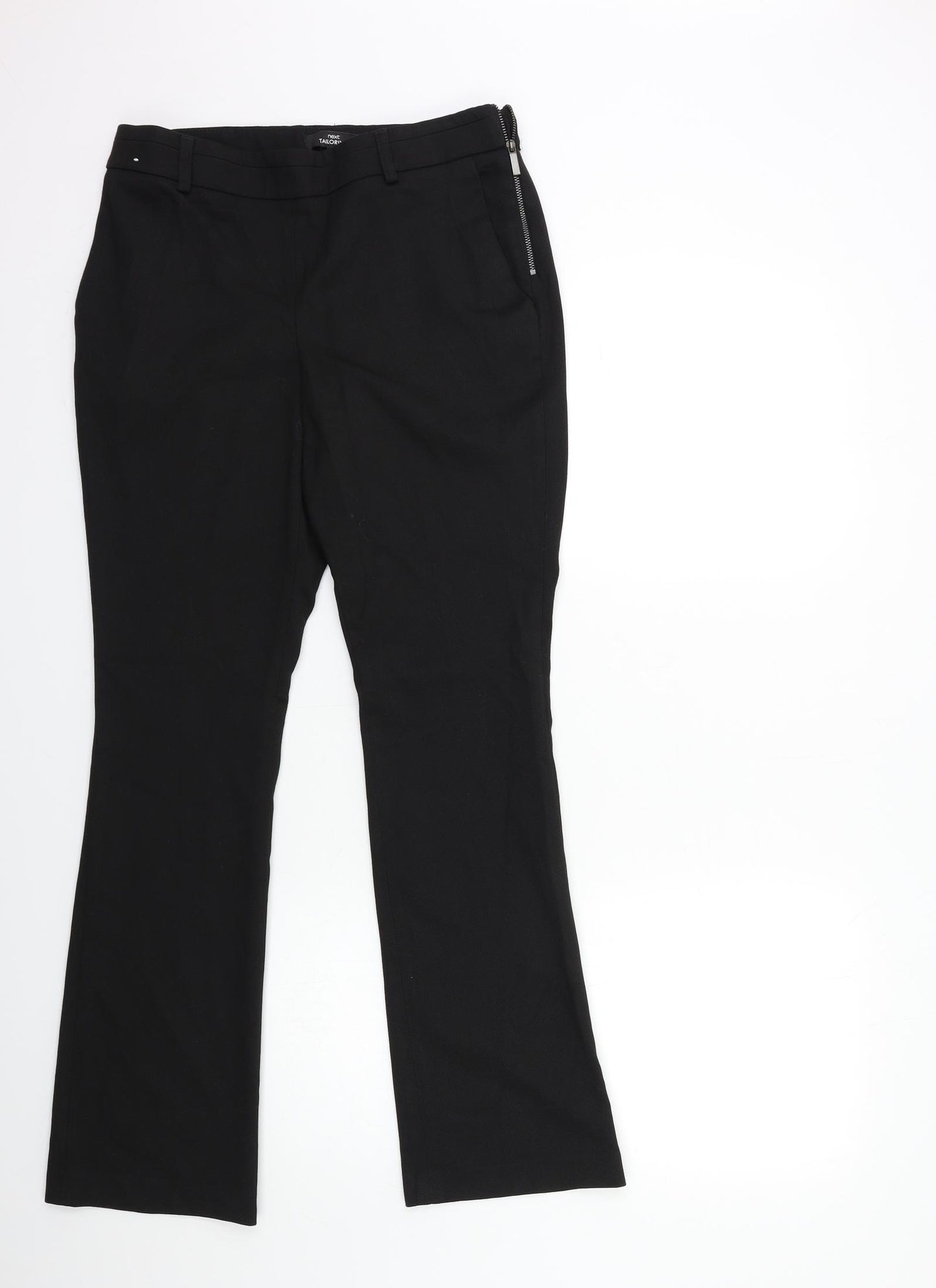 NEXT Womens Black   Trousers  Size 8 L29 in