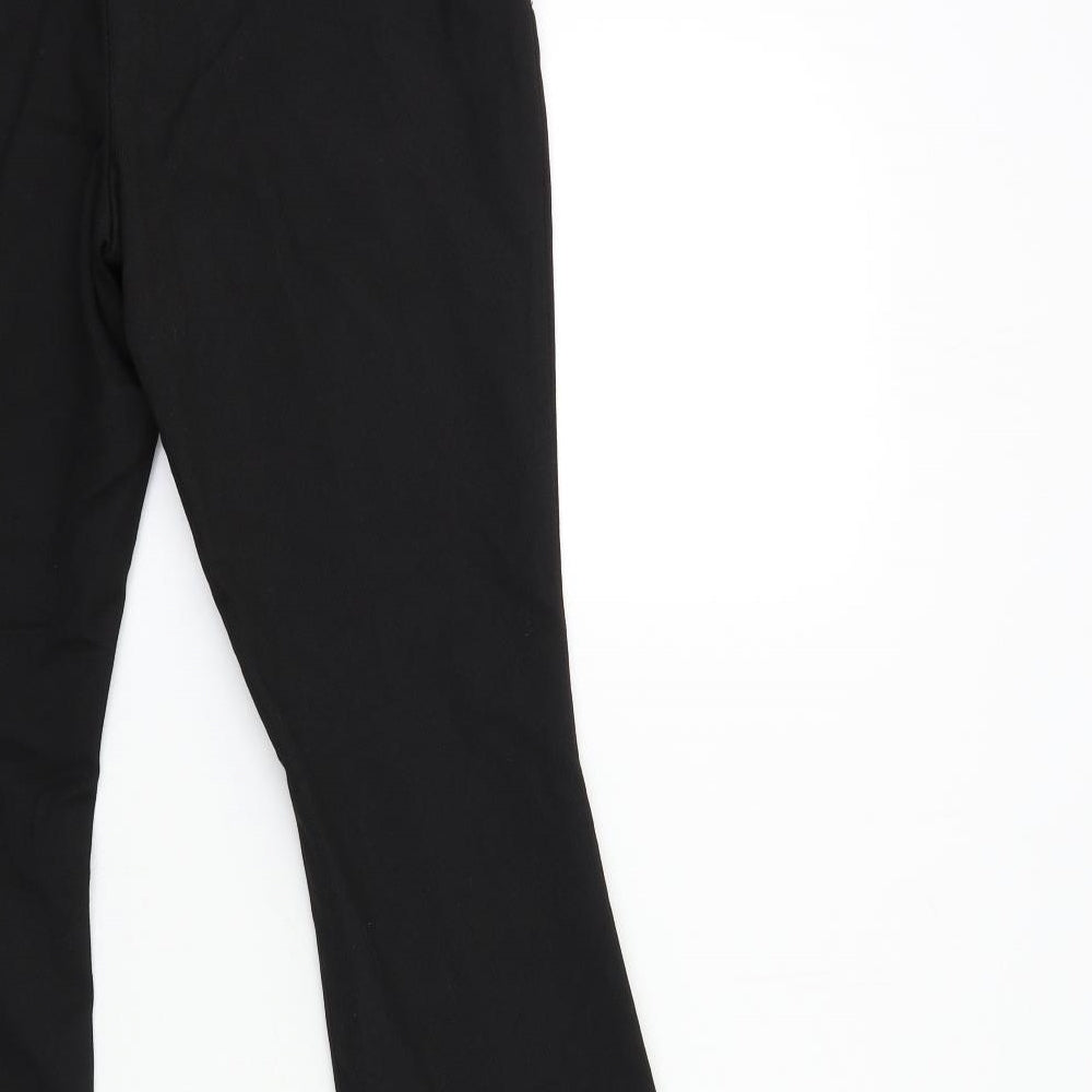 NEXT Womens Black   Trousers  Size 8 L29 in