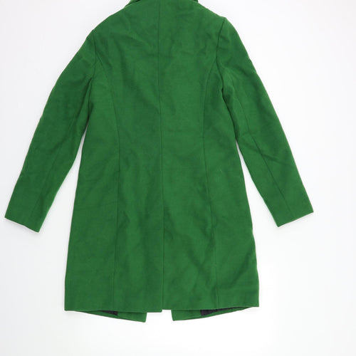 Papaya Womens Green   Overcoat Jacket Size 8