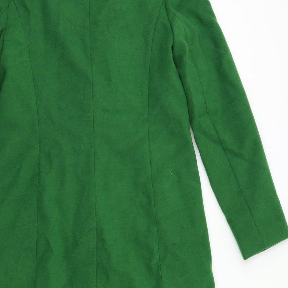 Papaya Womens Green   Overcoat Jacket Size 8
