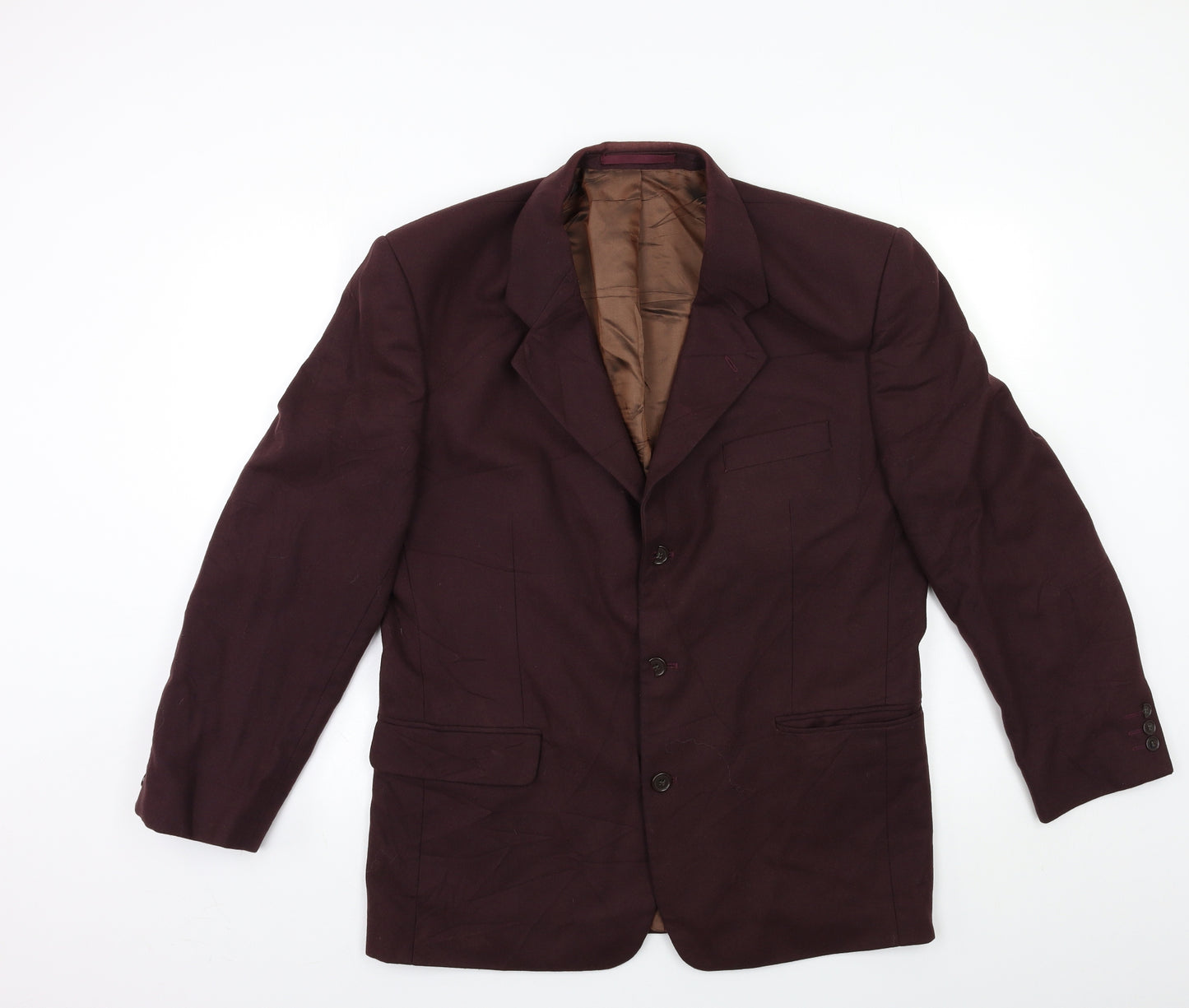 Gurteen Mens Red   Jacket Suit Jacket Size 42
