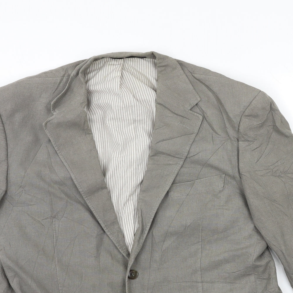 Marks and Spencer Mens Grey   Jacket Suit Jacket Size 40