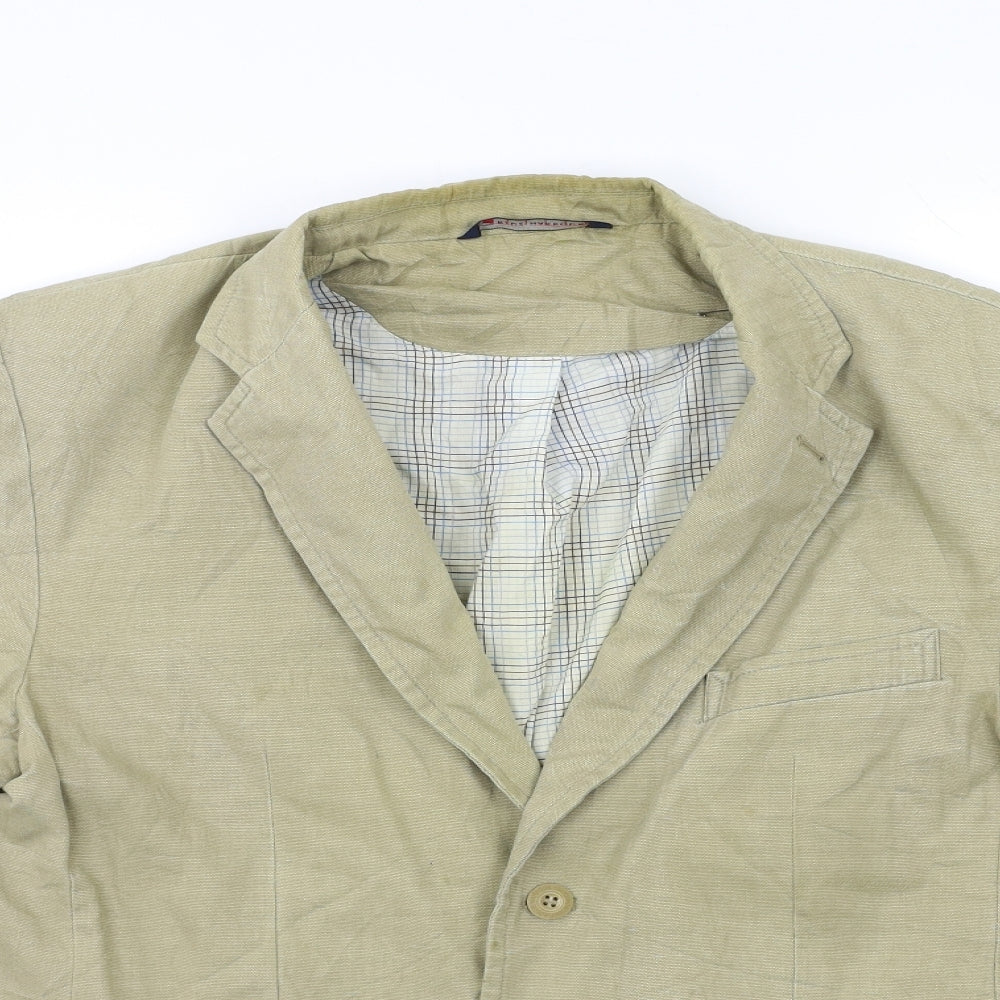 Marks and Spencer Mens Beige   Jacket Blazer Size M