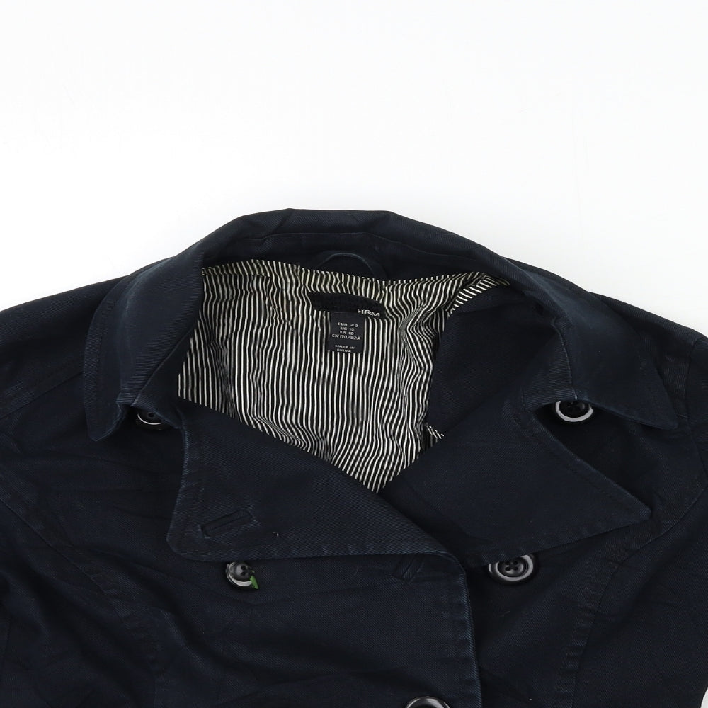H&M Womens Black   Jacket  Size 12