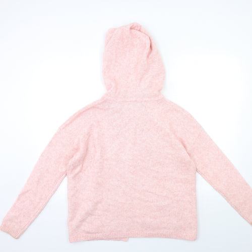 Marks and Spencer Womens Pink  Knit Cardigan Jumper Size S