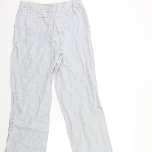 Pure Womens Grey   Windbreaker Trousers Size 12 L26 in