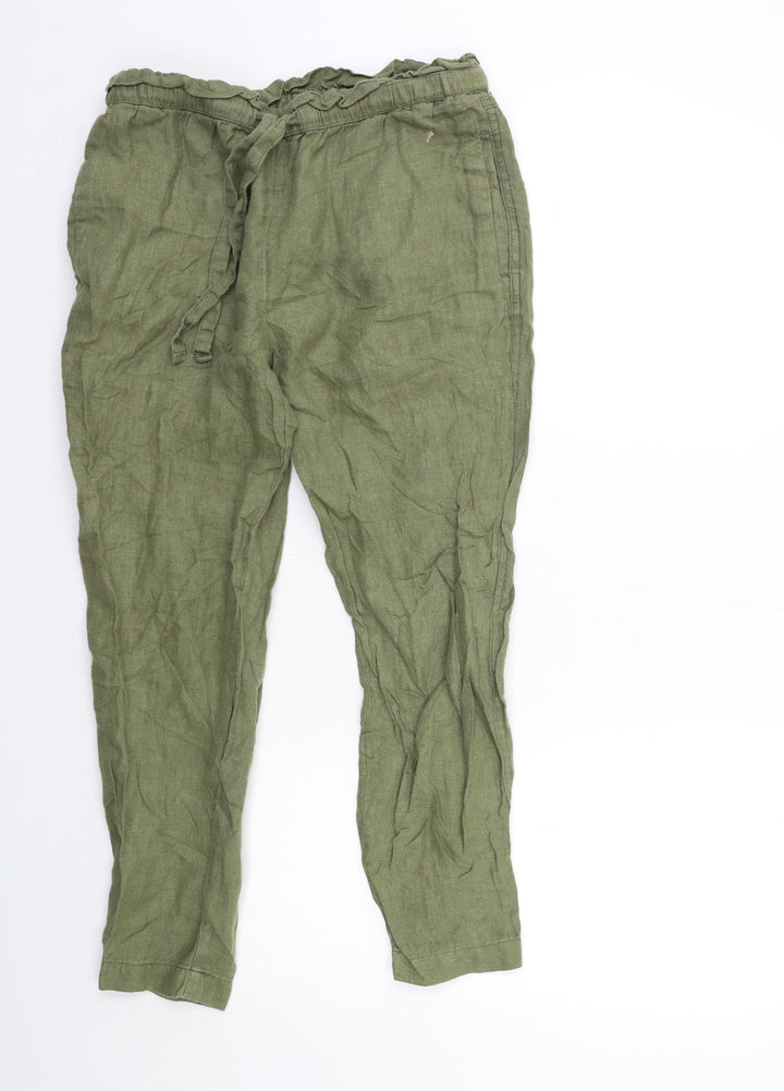 Country Road Womens Green   Trousers  Size 8 L25 in