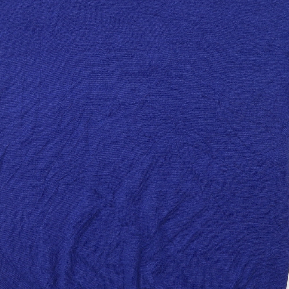 cash ca Womens Blue  Knit Pullover Jumper Size S