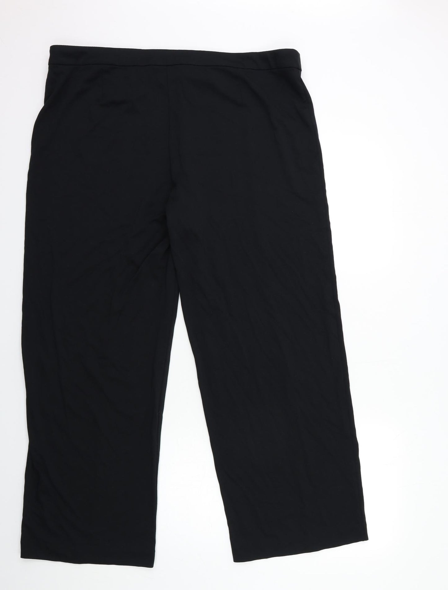 Marks and Spencer Womens Black   Trousers  Size 20 L29 in