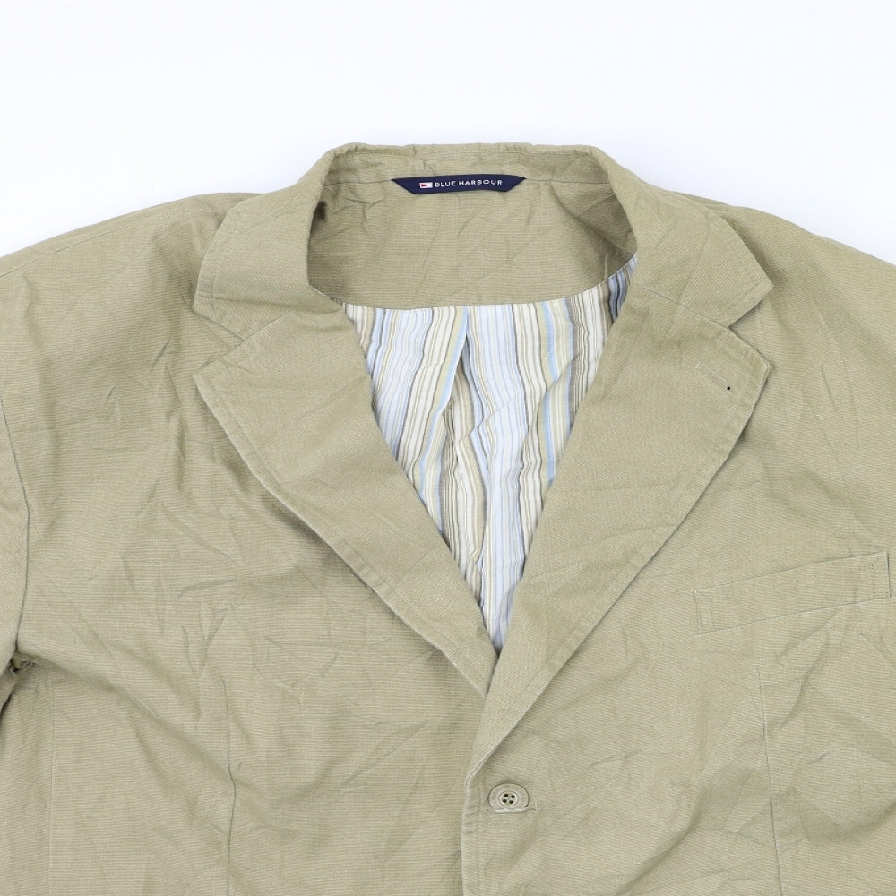 Marks and Spencer Mens Green   Jacket Suit Jacket Size 2XL