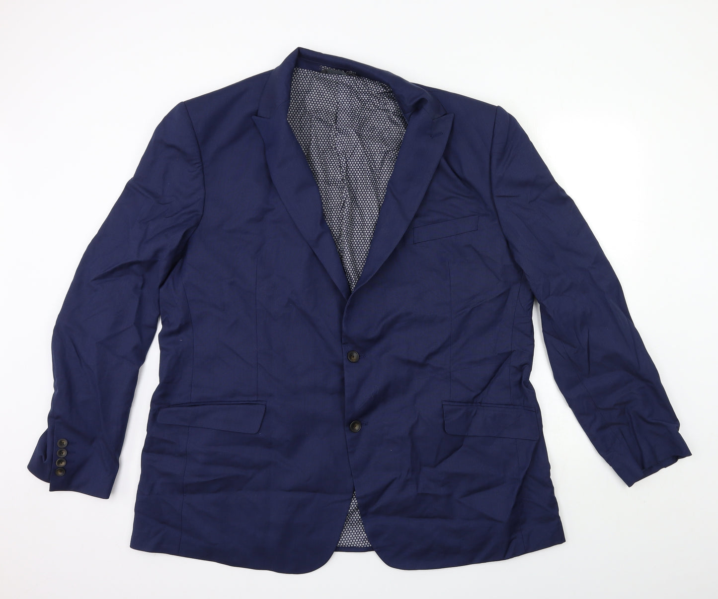 Marks and Spencer Mens Blue   Jacket Suit Jacket Size 48