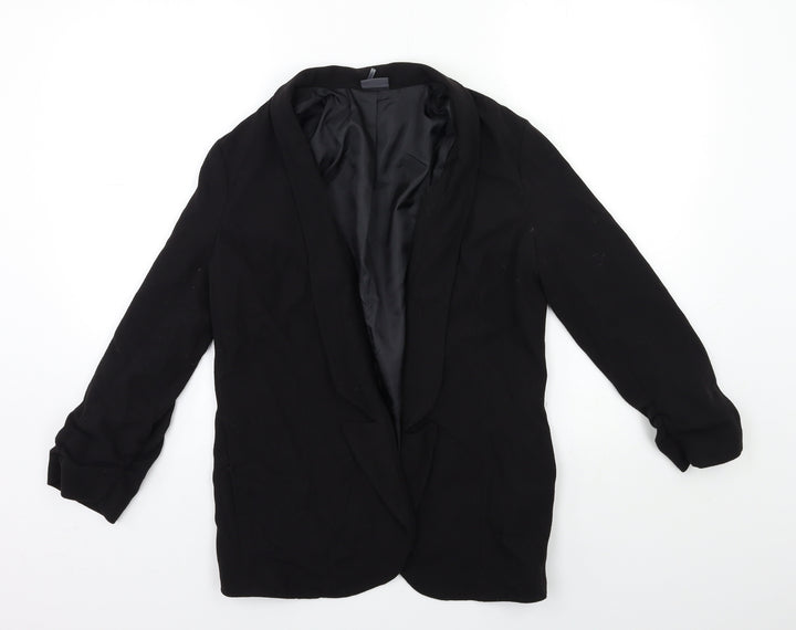 Sparkle & Fade Womens Black   Jacket Blazer Size S