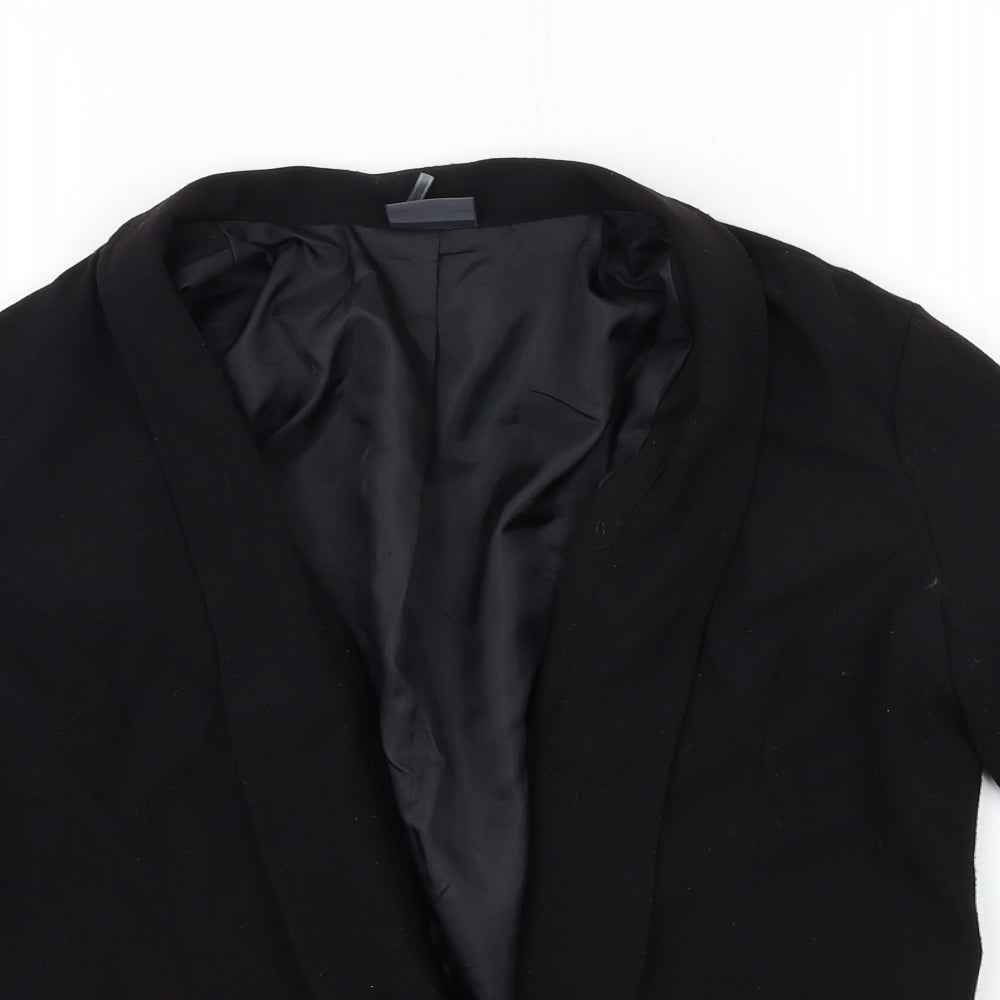 Sparkle & Fade Womens Black   Jacket Blazer Size S