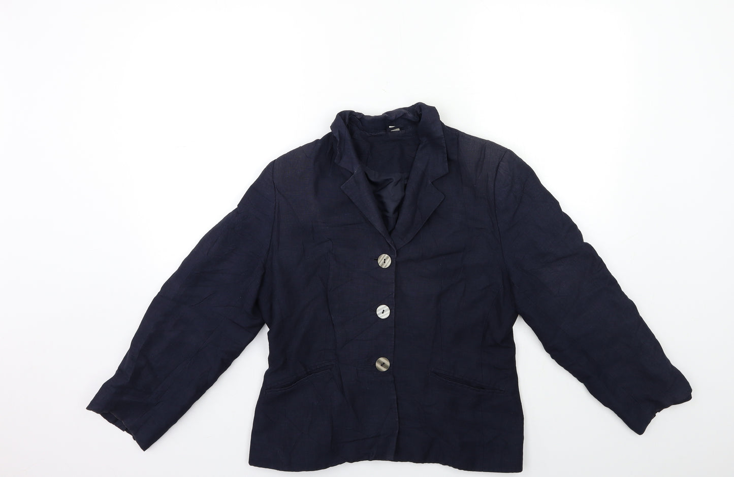 JFW Collection Womens Blue   Jacket Blazer Size 10