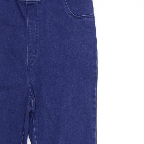 George Womens Blue  Denim Skinny Jeans Size 14 L28 in