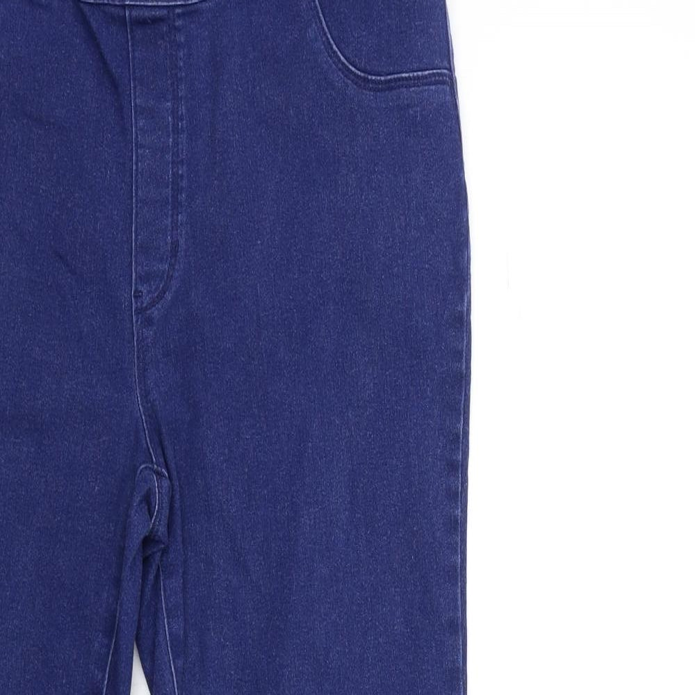 George Womens Blue  Denim Skinny Jeans Size 14 L28 in