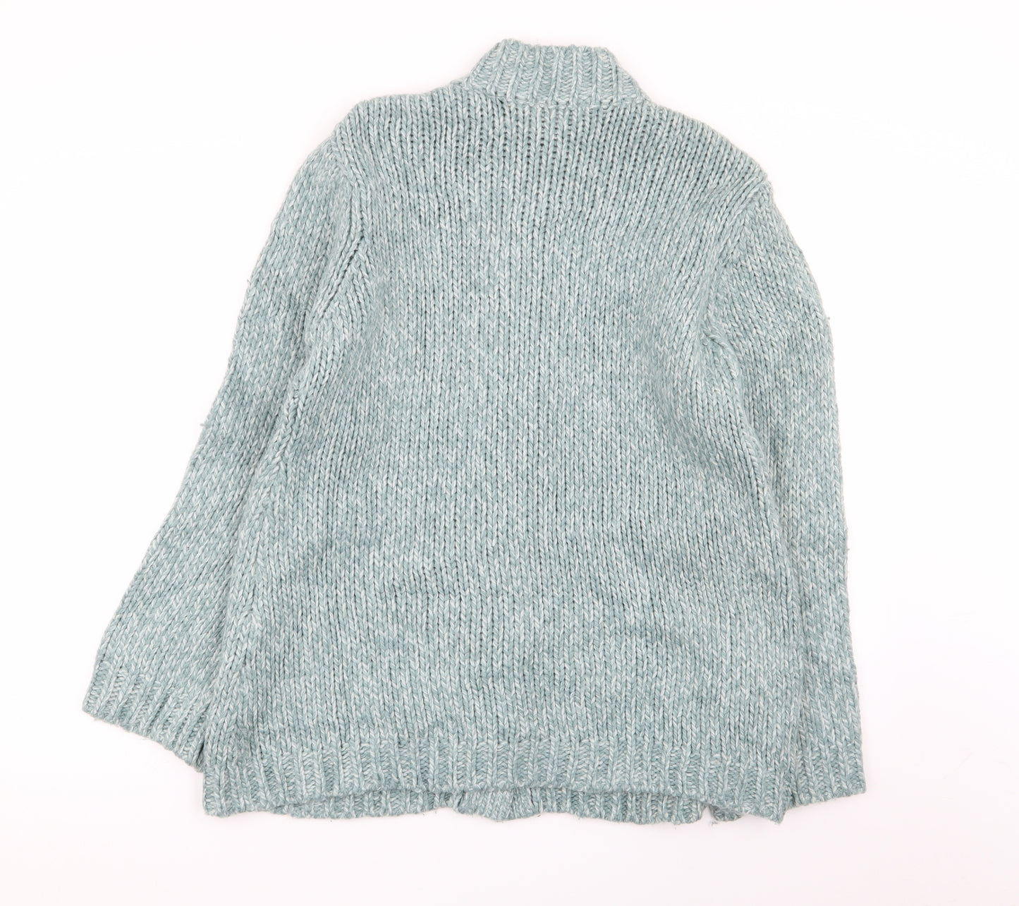M&S Womens Green   Cardigan Jumper Size 16