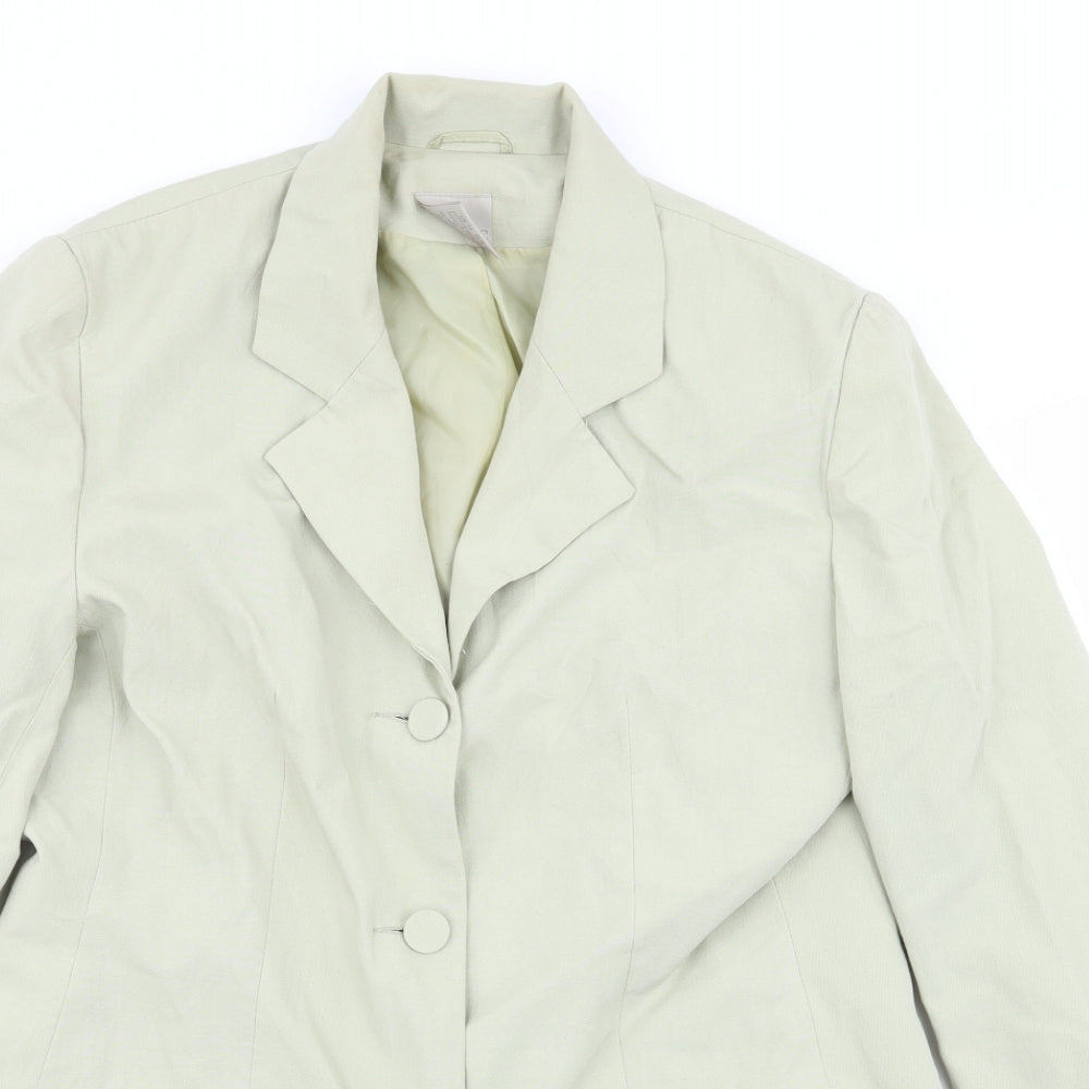 Classic Womens Green   Jacket Blazer Size 14
