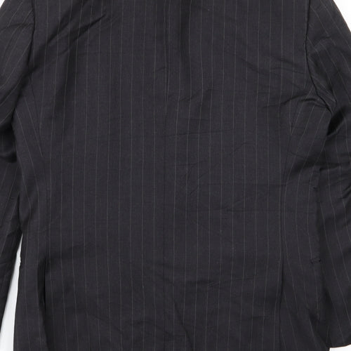 T.M jewin Mens Grey Striped  Jacket Blazer Size S