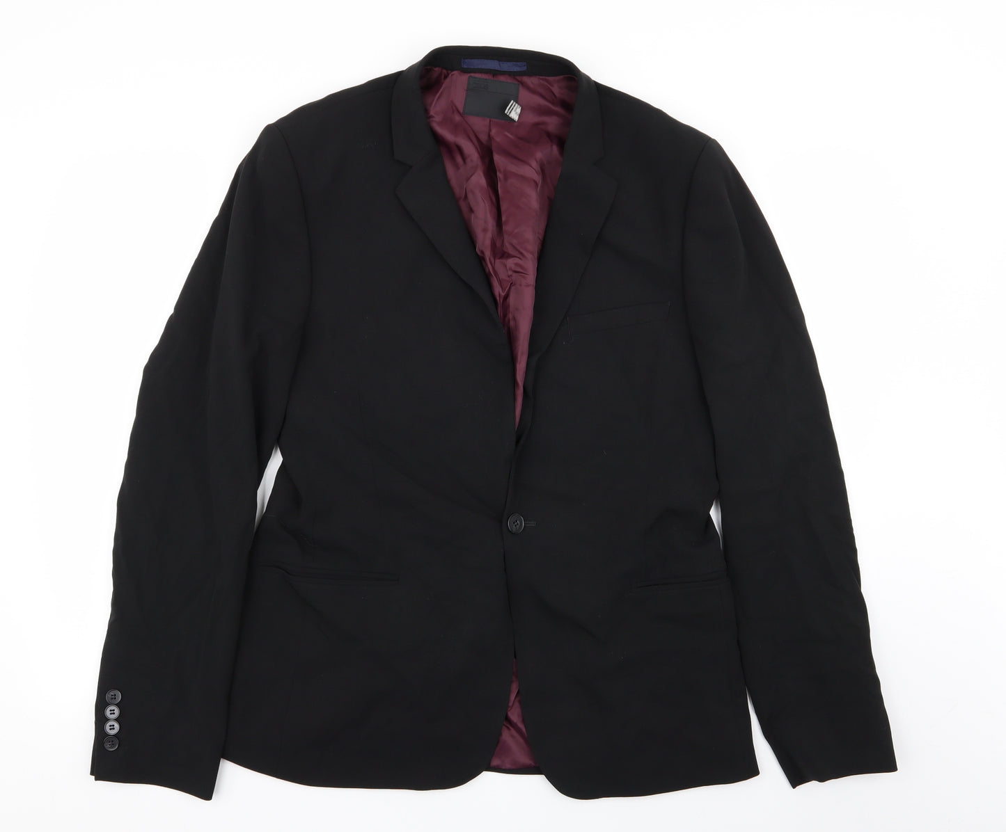 ASOS Mens Black   Jacket Blazer Size 42