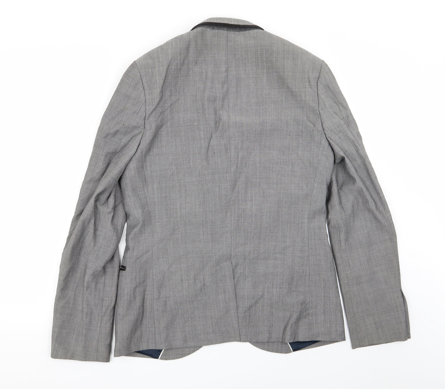 Topman Mens Grey   Jacket Blazer Size 38