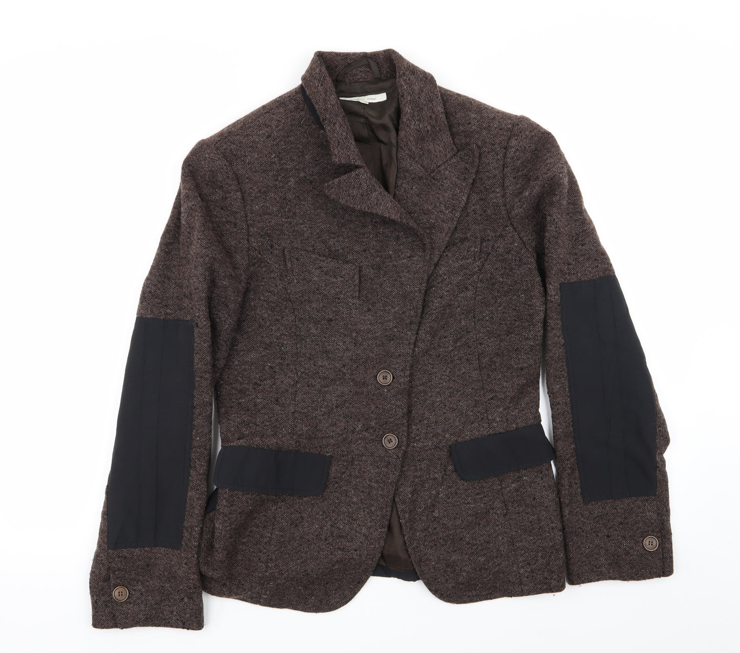 germano zama Womens Brown   Jacket Blazer Size M