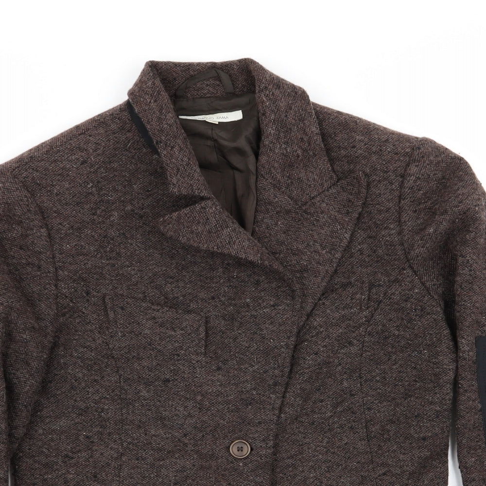 germano zama Womens Brown   Jacket Blazer Size M