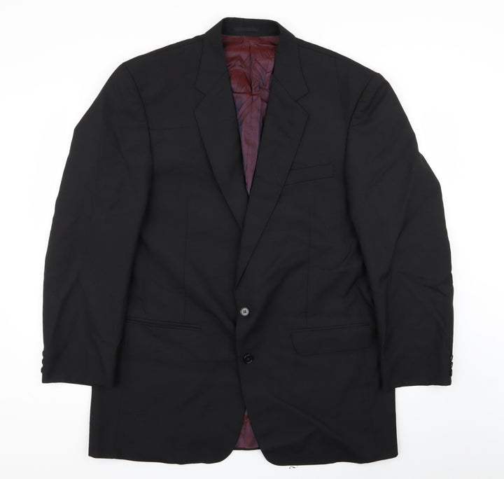 jonathon charles Mens Black Jacket Blazer Size 44
